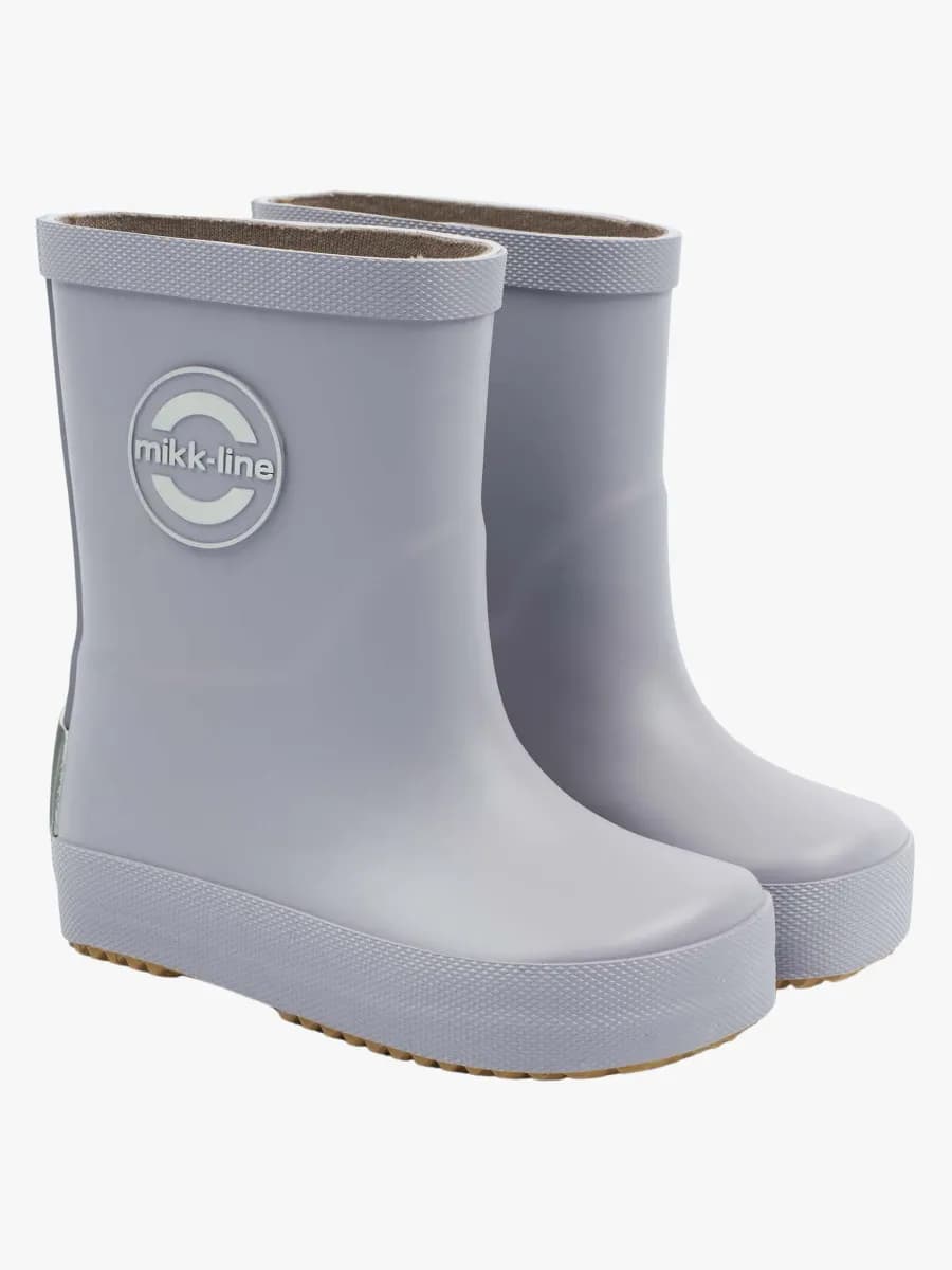 Mikk-Line Barefoot Gummistövlar, Lavender Gray, 29