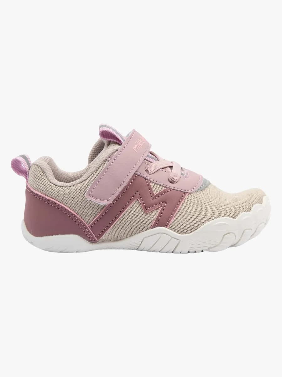 Mikk-Line Barefoot Sneakers, Mauve Shadows Dark, 26