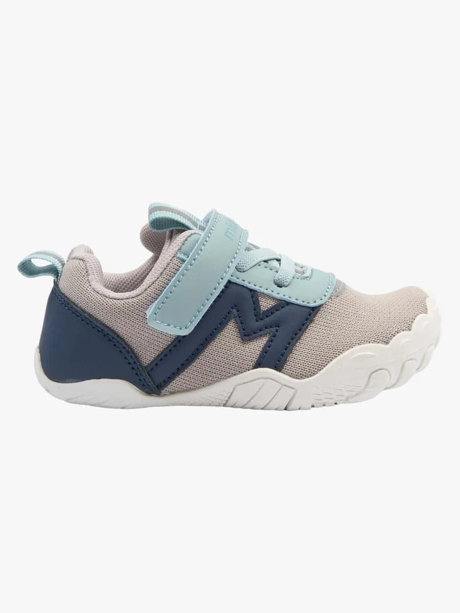 Mikk-Line Barefoot Sneakers, Stone Blue Dark, 32