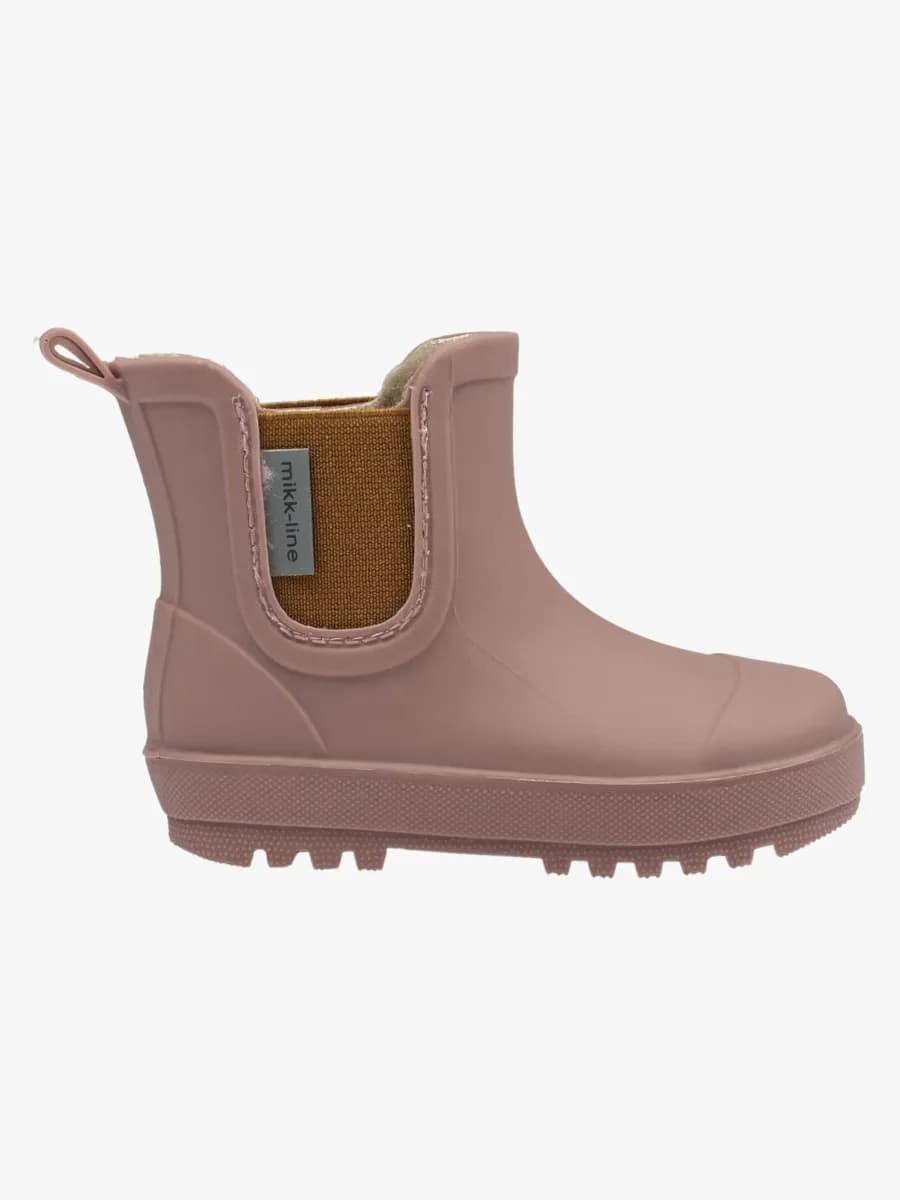 Mikk-Line  Fodrade Gummistövlar Ullmix, Twilight Mauve, 30