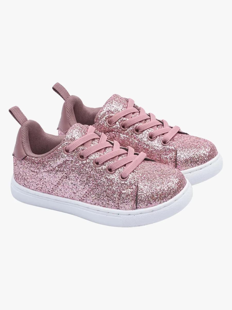 Mikk-Line Sneakers Glitter, Twilight Mauve, 28