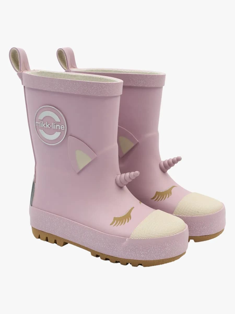 Mikk-Line Unicorn Gummistövlar, Mauve Shadows, 19