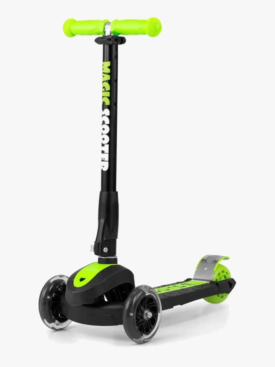 Milly Mally Magic Scooter Sparkcykel, Grön
