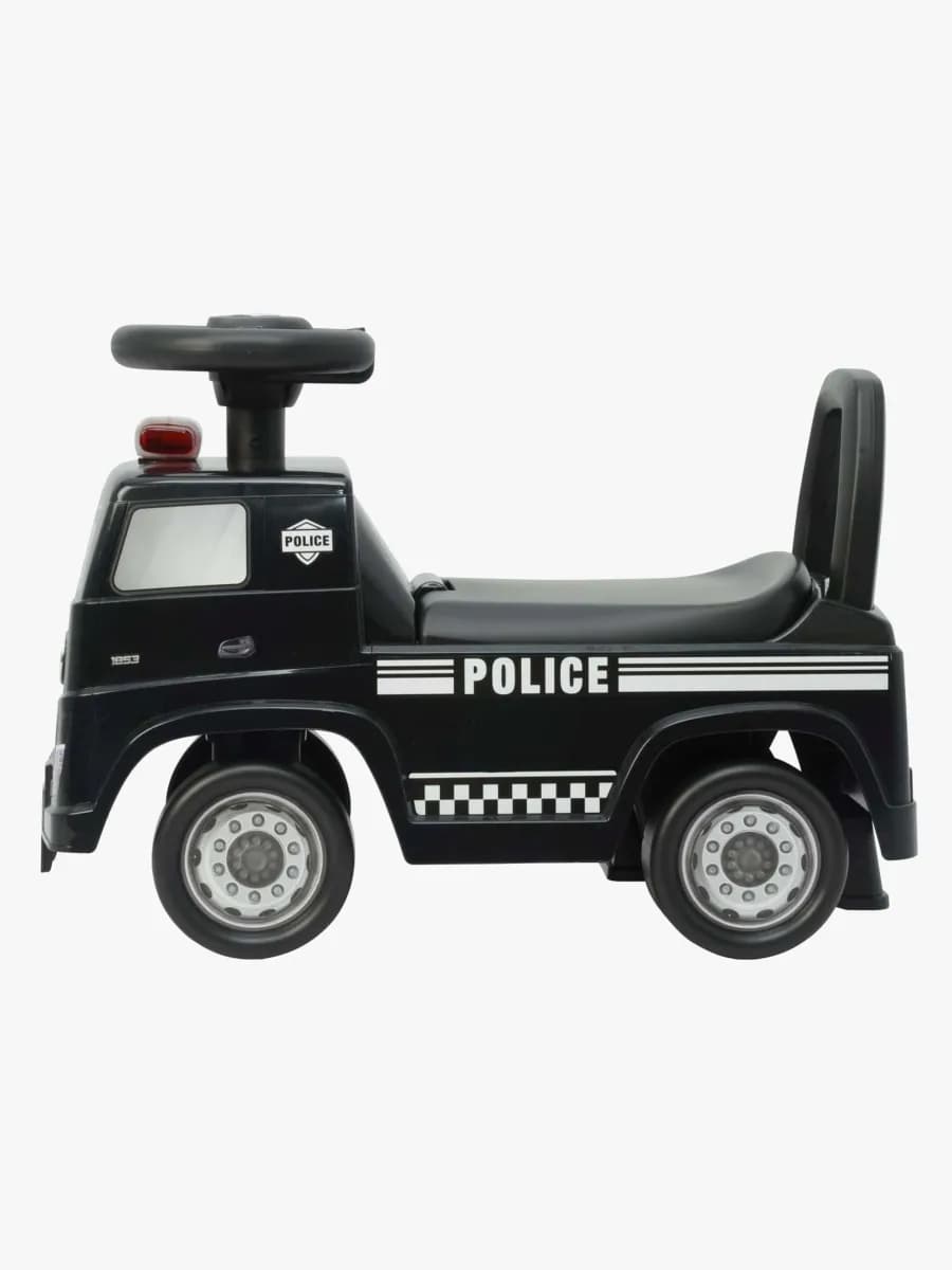 Milly Mally Ride on Mercedes-Benz Actros Police, Svart