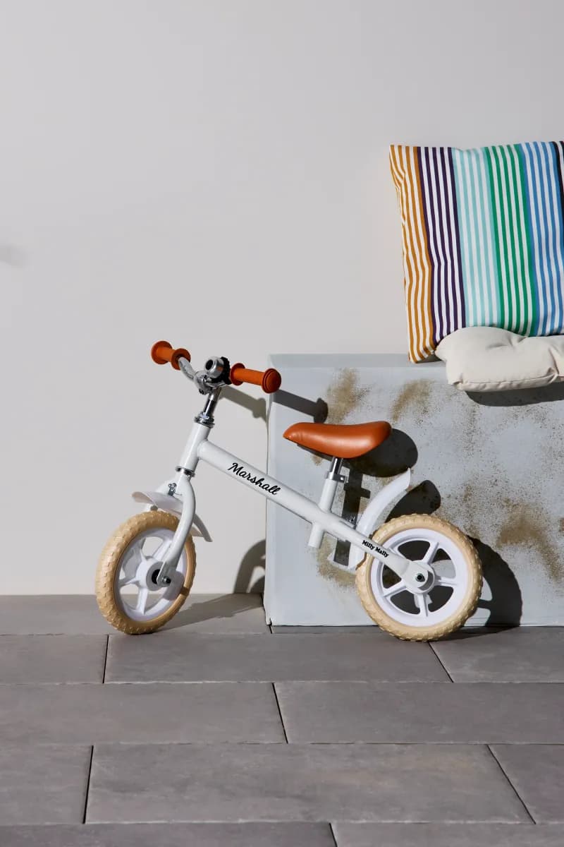 Milly Mally Springcykel Marshall, Vit