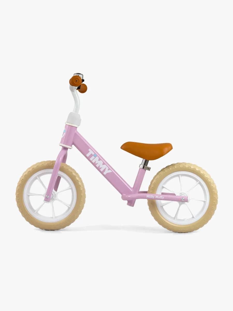 Milly Mally Springcykel Timmy 12 Tum, Rosa