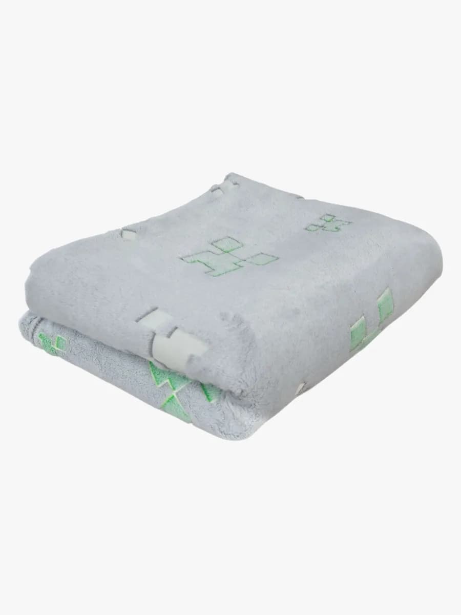 Minecraft Cuddle Filt med "Glow in the Dark" Funktion