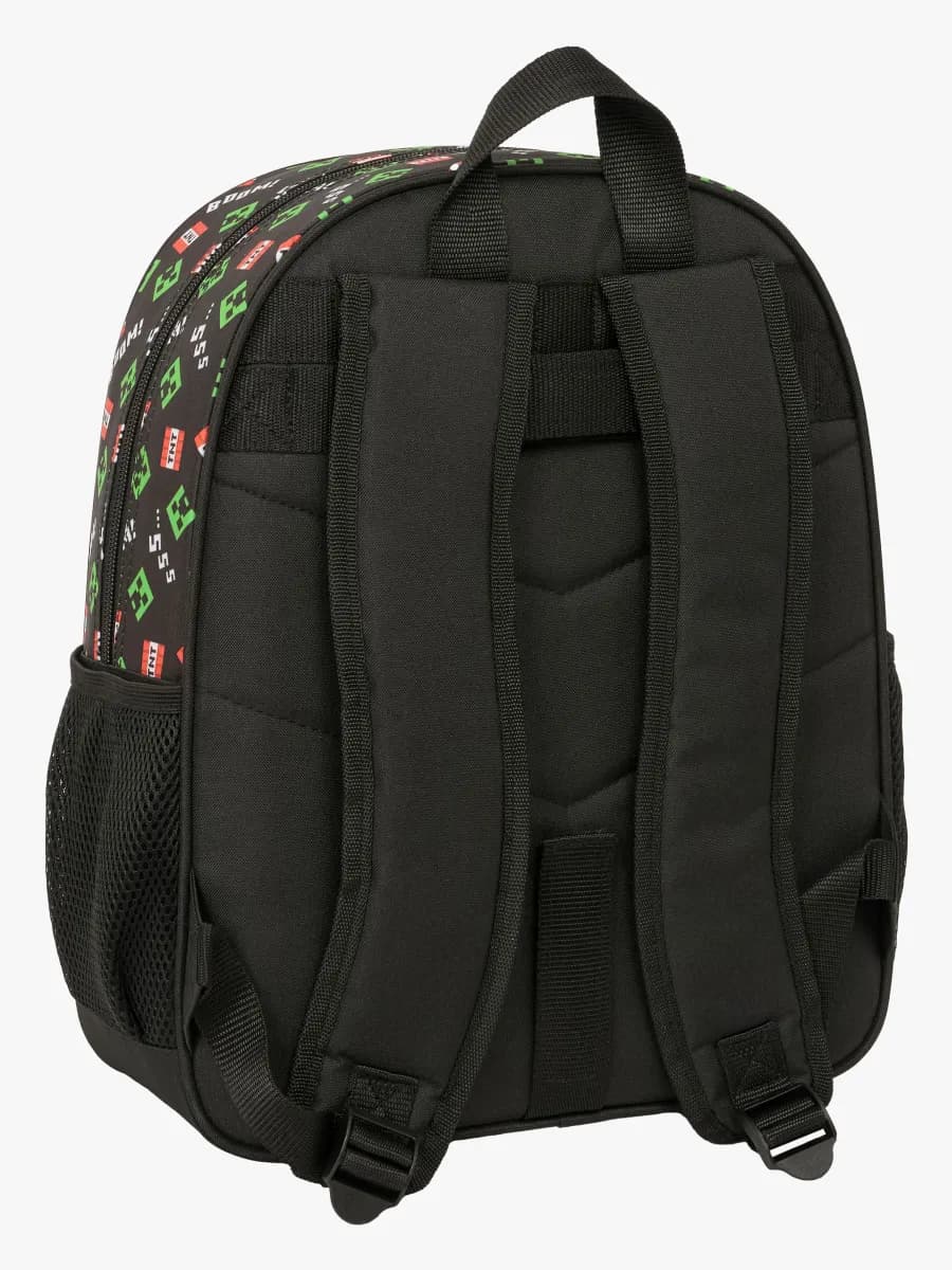 Minecraft Junior Ryggsäck 15L, Svart