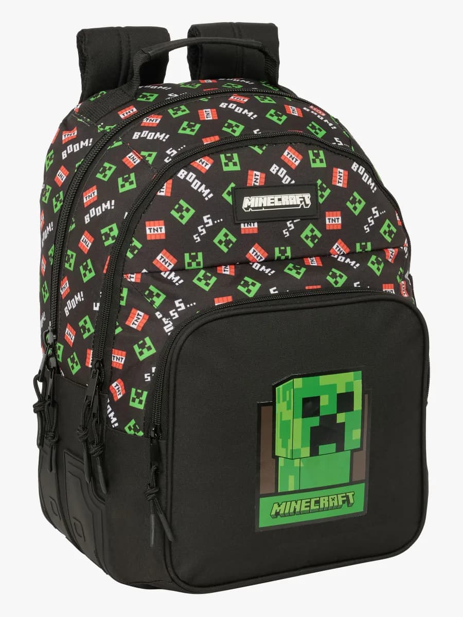 Minecraft Ryggsäck 20L, Svart
