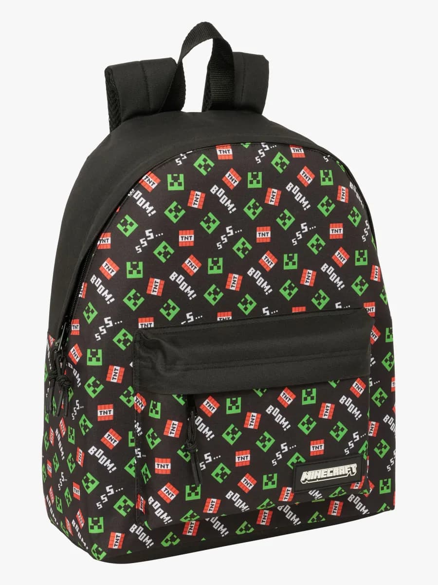 Minecraft Ryggsäck 21L, Svart