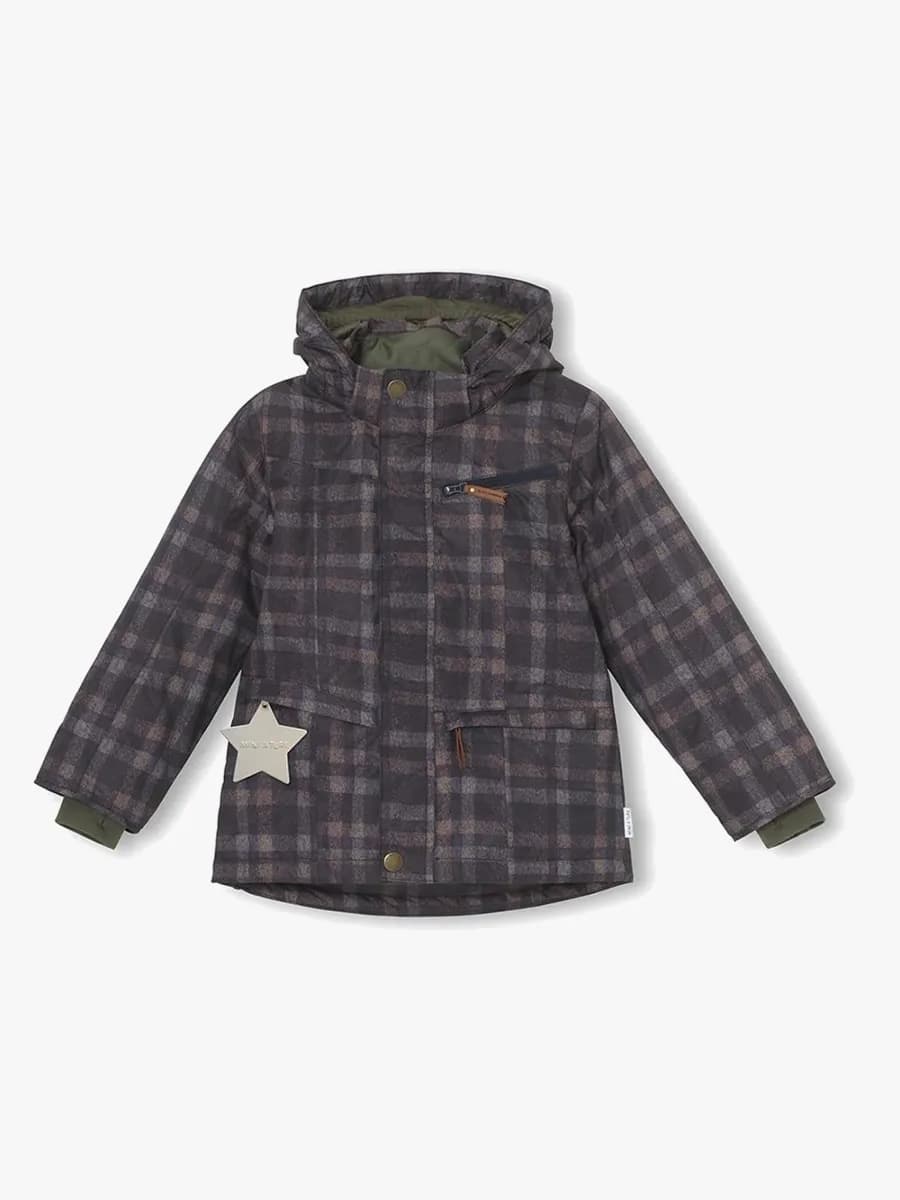 MINI A TURE Vestyn Vinterjacka, Ombre Blue, 104