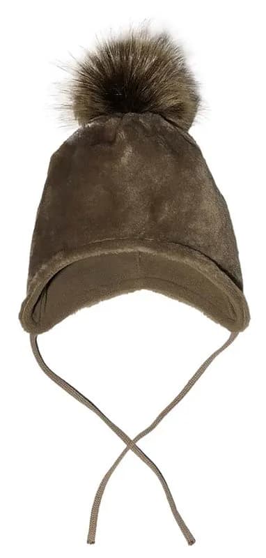 Mini Dreams mössa Cozy 0-6 mån, brown