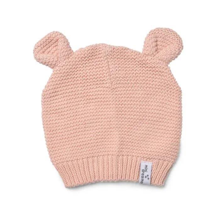Mini Dreams mössa Cute 0-3 mån, vintage pink