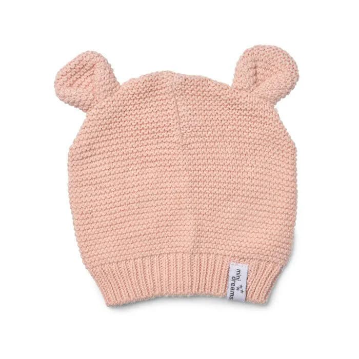 Mini Dreams mössa Cute 3-6 mån, vintage pink