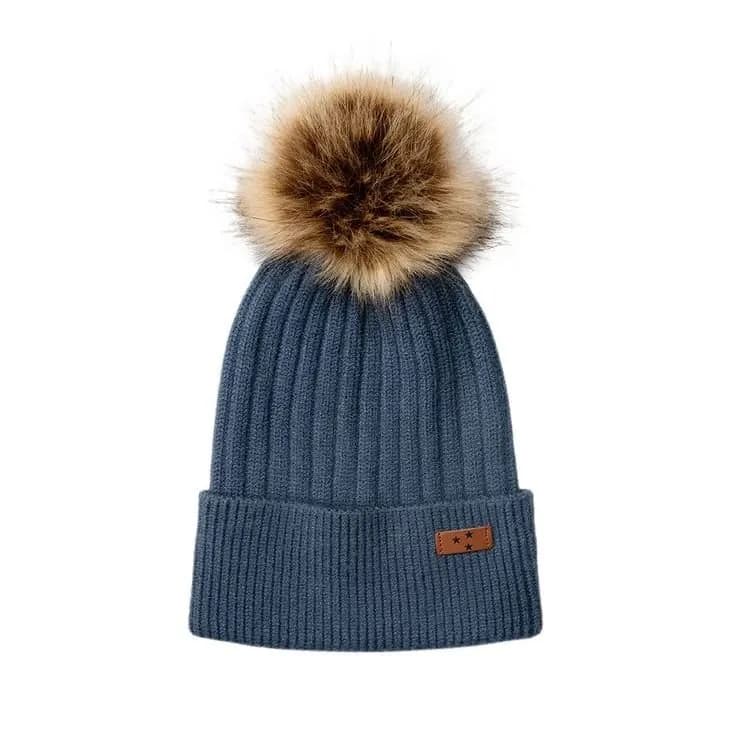 Mini Dreams mössa Fluffy 12mån+, marin
