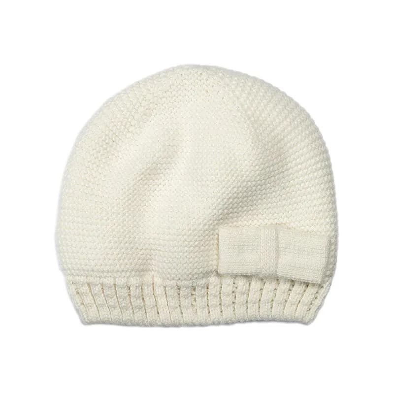 Mini Dreams mössa Hat Bow 0-3 mån, offwhite