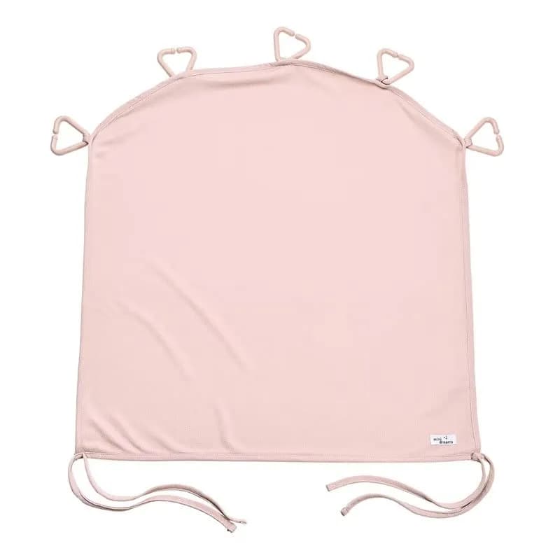 Mini Dreams solskyddsgardin mesh UV50+, rosa