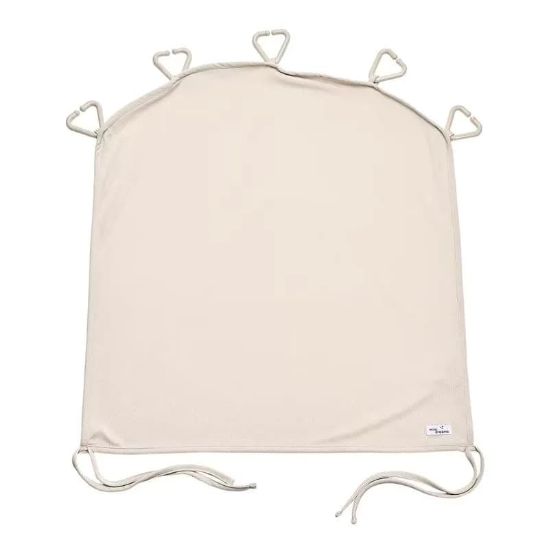 Mini Dreams solskyddsgardin mesh UV50+, sand