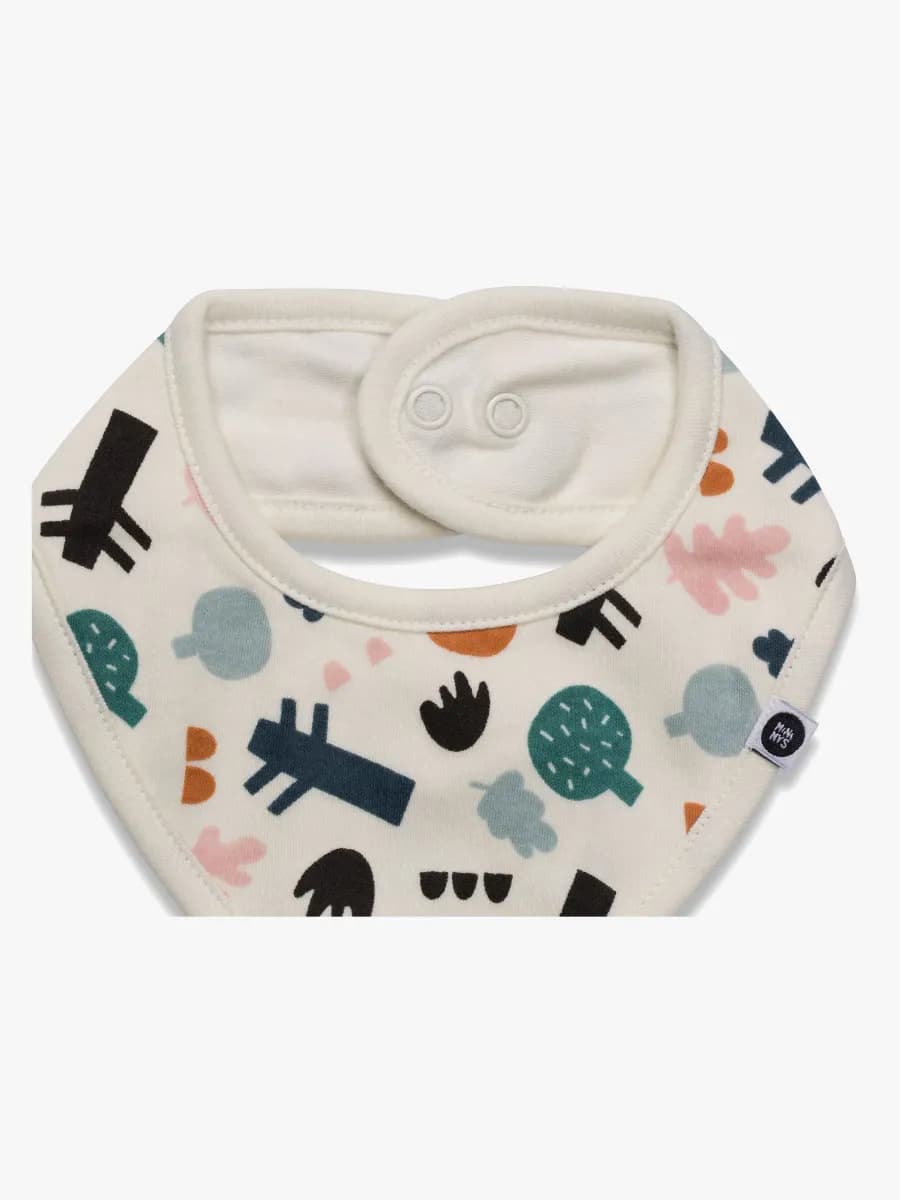 MiniMys Mössa &  Bib 6-Pack Art, Marshmallow 68-74