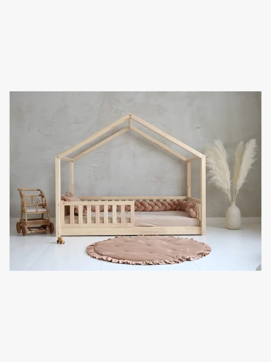Minitude HENRY Juniorsäng/Montessorisäng 90x190, Natur