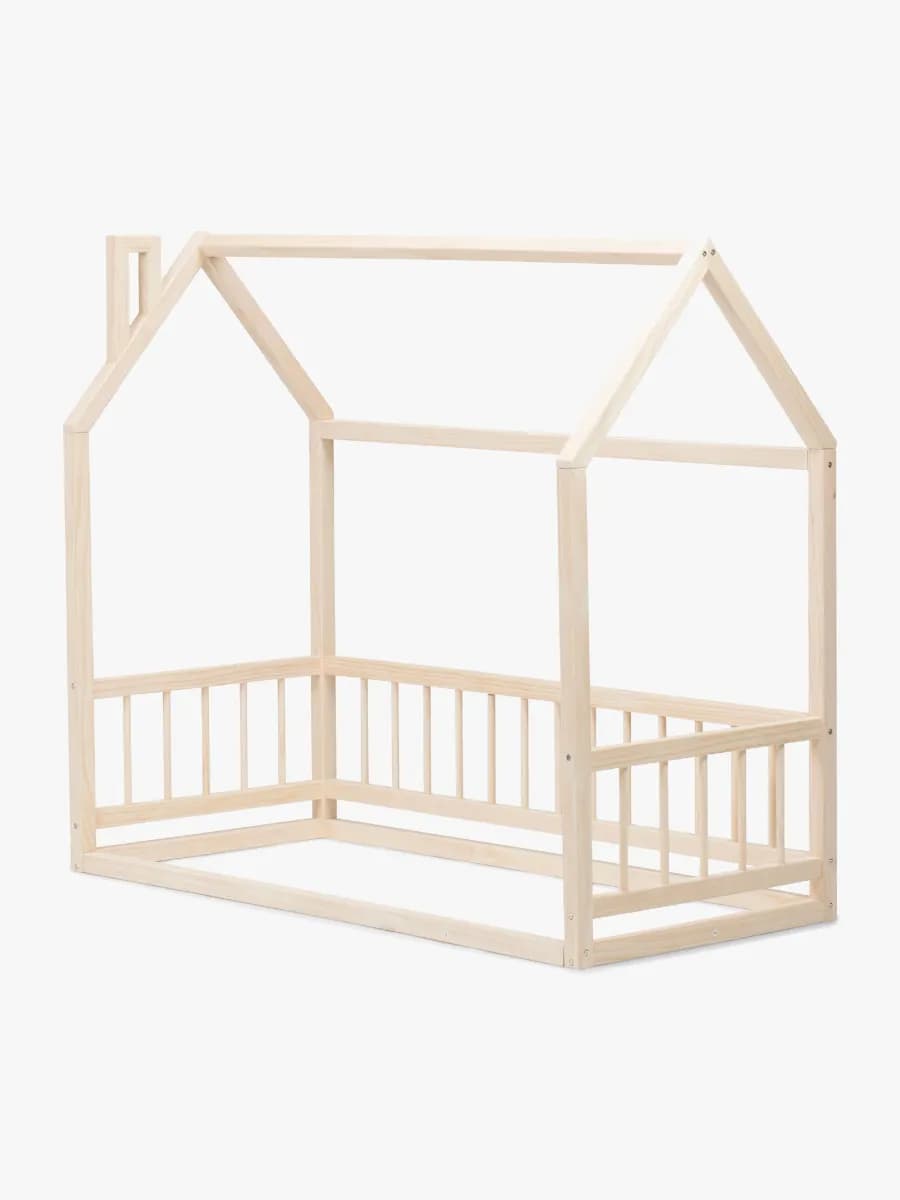 Minitude MASON Nordic Hussäng 70x160, Natur, Barnsäng, Juniorsäng