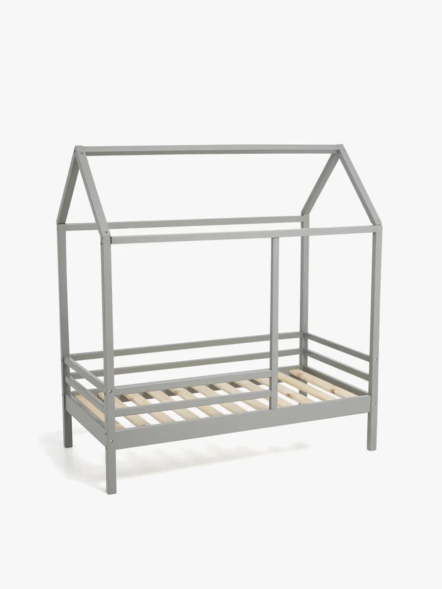 Minitude Nordic JAX Hussäng 70x140, Grå, Barnsäng, Juniorsäng