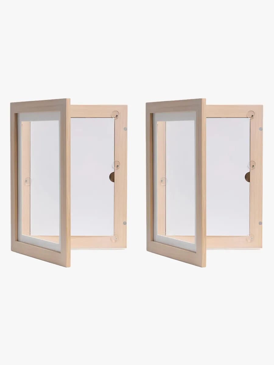 Minitude OLIVER Ram A4, 2-pack, 100 Ark, White wash, Ram för teckningar