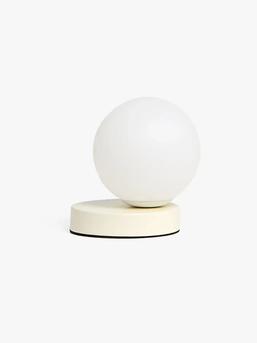 Minitude ORB Bordslampa, Cream White, Barnrum