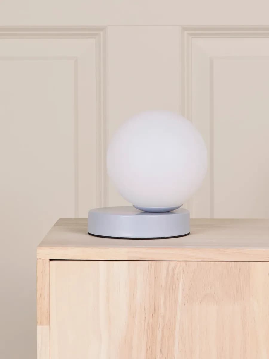 Minitude ORB Bordslampa, Grey, Barnrum