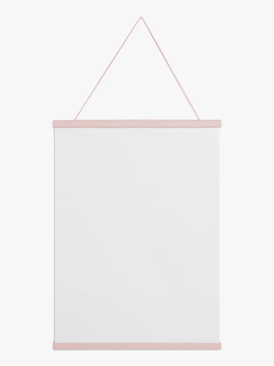Minitude Posterhängare Stor, Dusty Pink, Tavla Barnrum