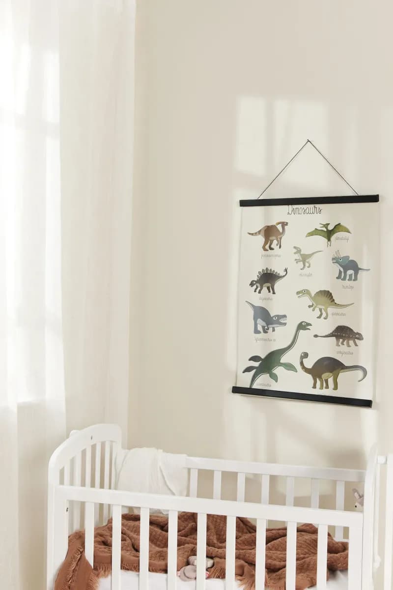 Minitude Posterhängare Stor, Svart, Tavla Barnrum