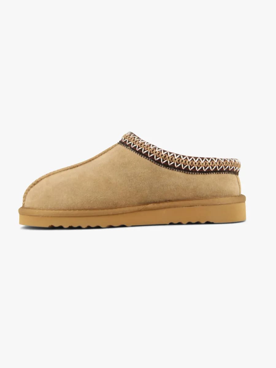 Mjúka Yrsa  Varmfodrade Slip-in Tofflor, Chestnut, 30