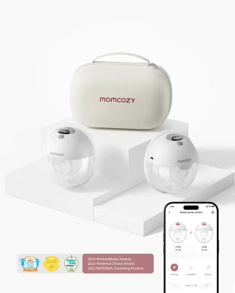 Momcozy M5 Smart Singel Bärbar Bröstpump - Grey
