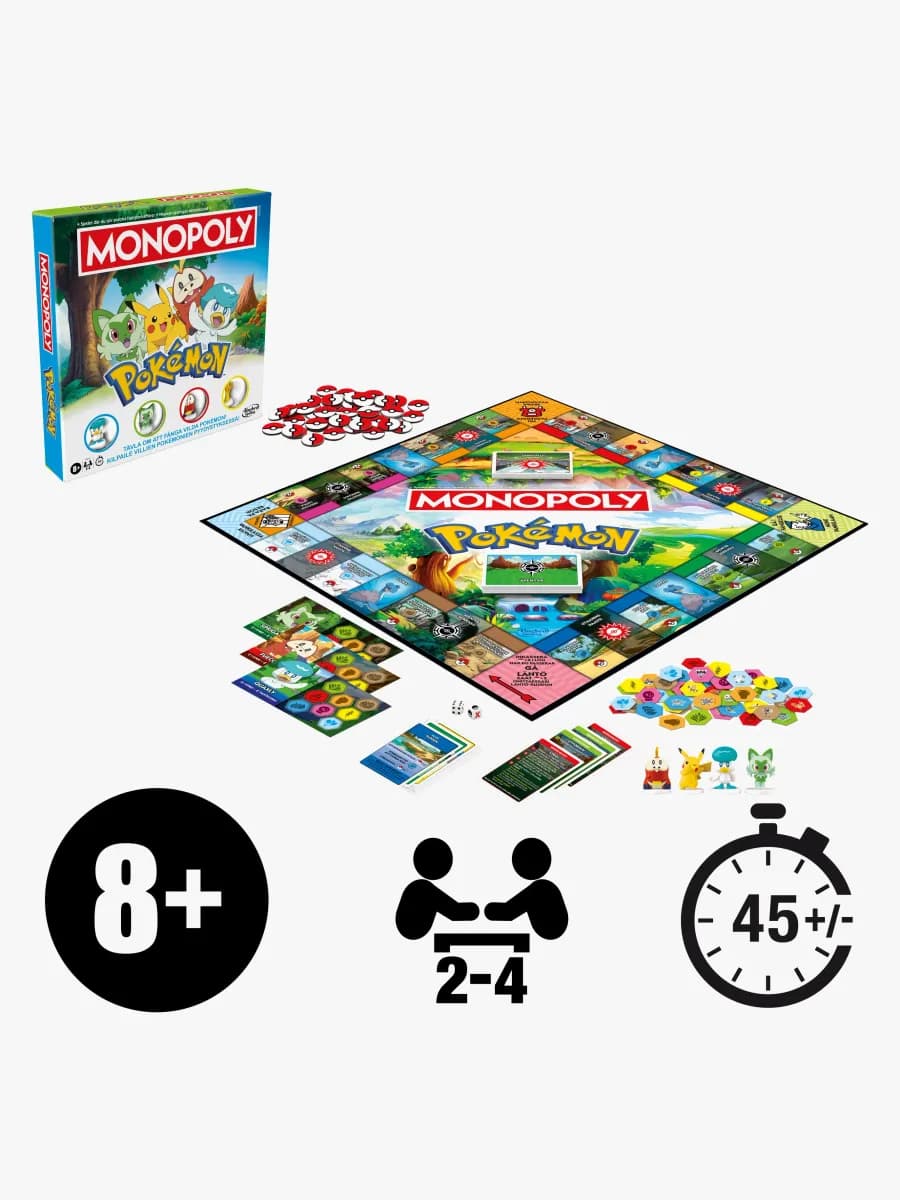Monopoly Pokémon Familjespel