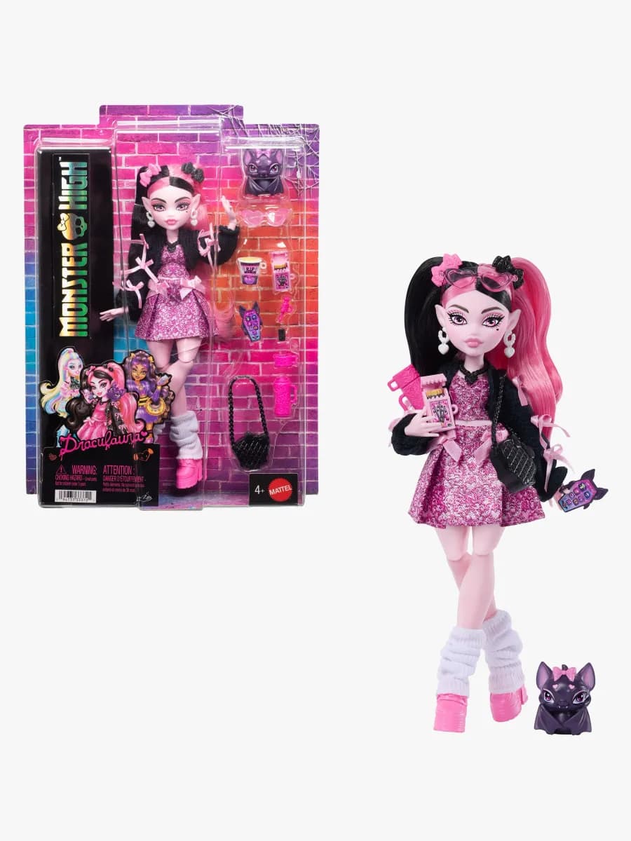 Monster High Core Docka Draculaura &  Count Fabulous