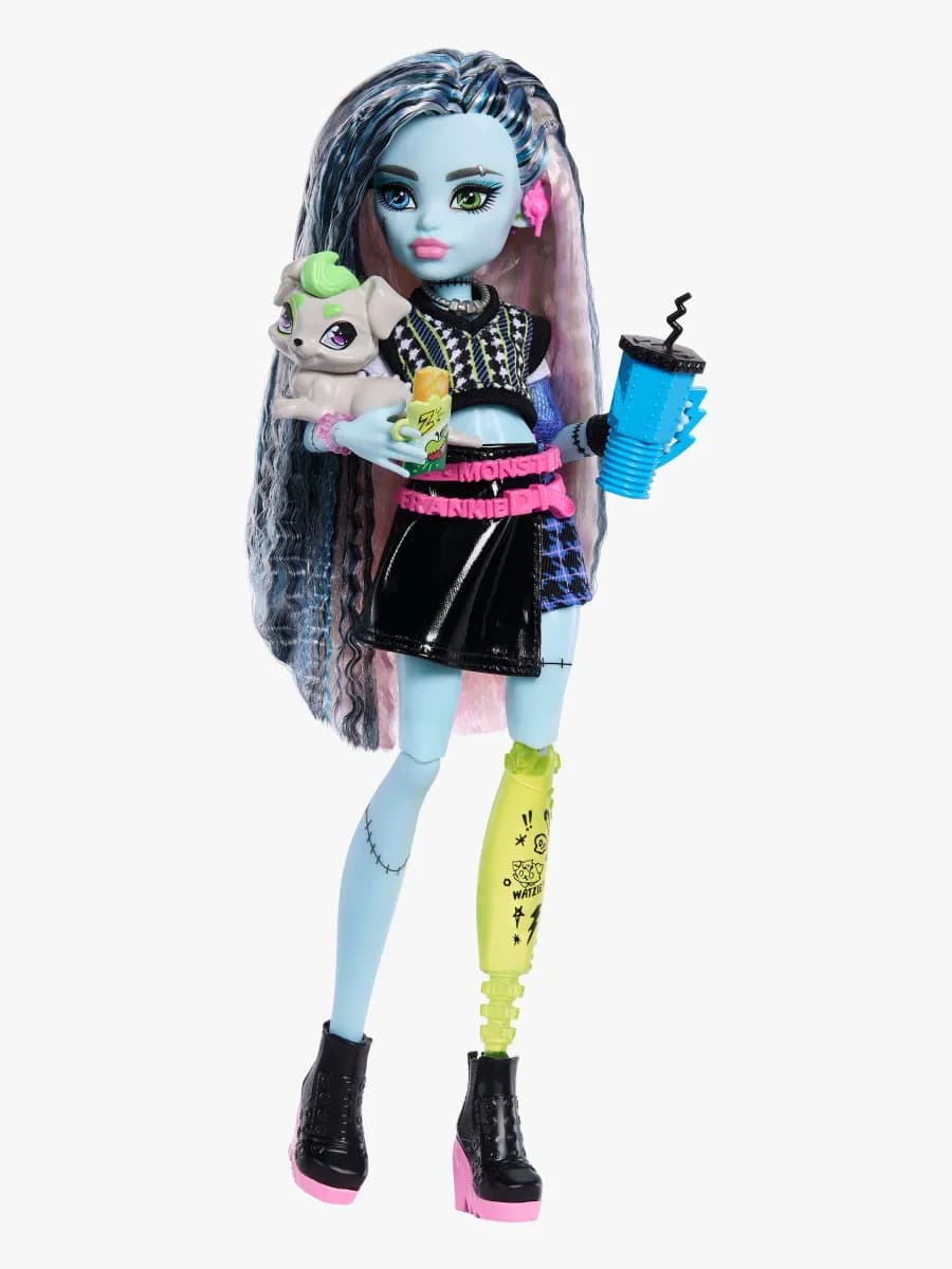 Monster High Core Docka Frankie Stein &  Watzie