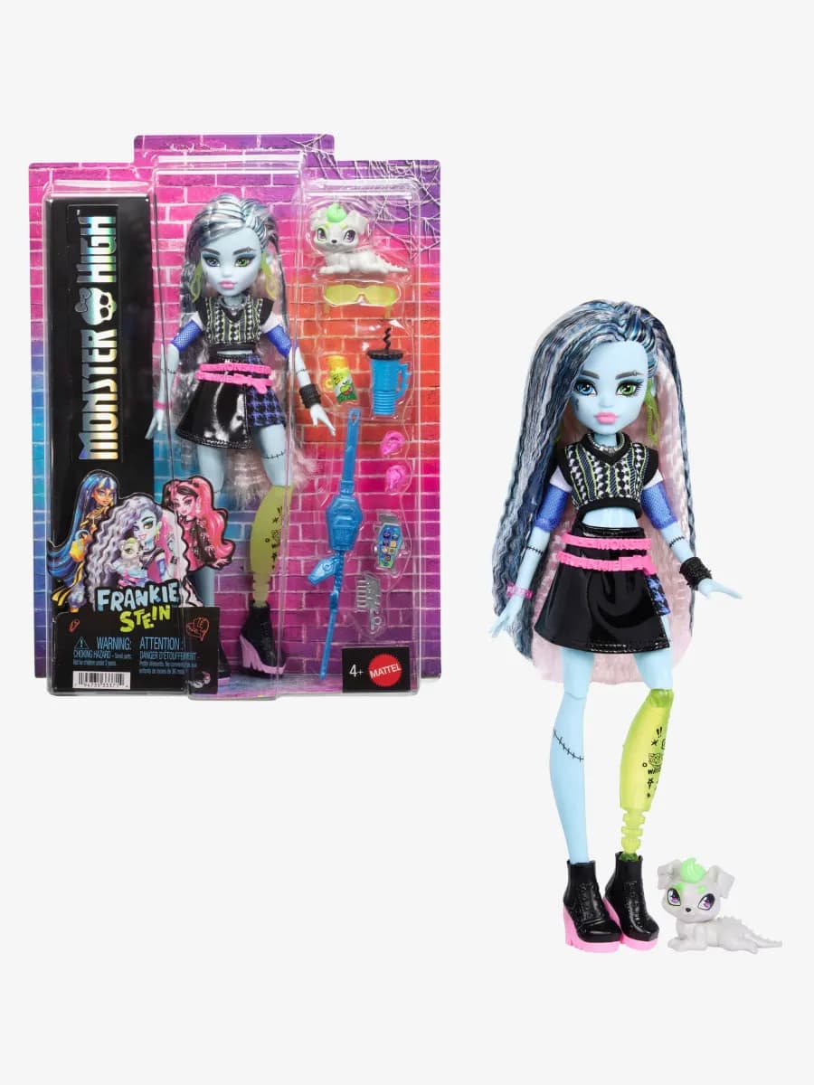Monster High Core Docka Frankie Stein &  Watzie