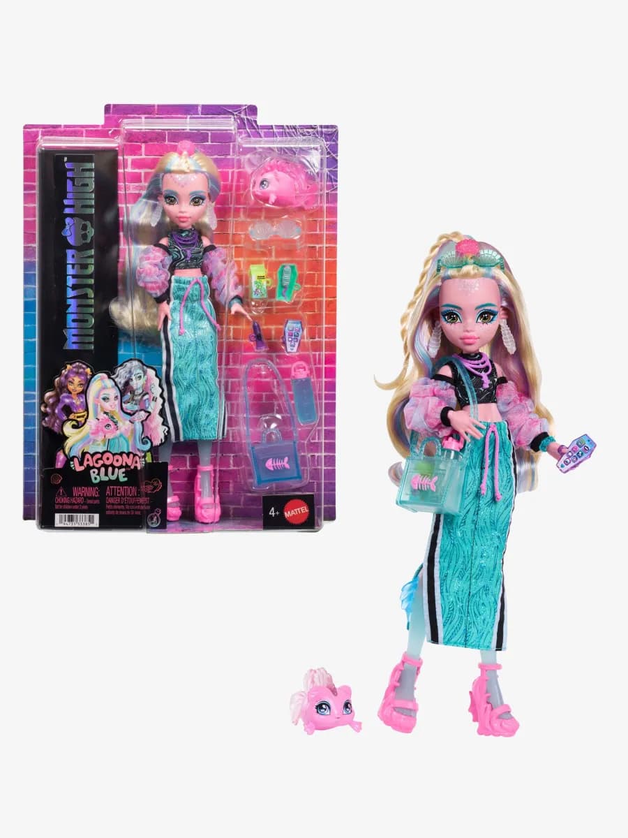 Monster High Core Docka Lagoona Blue &  Neptuna