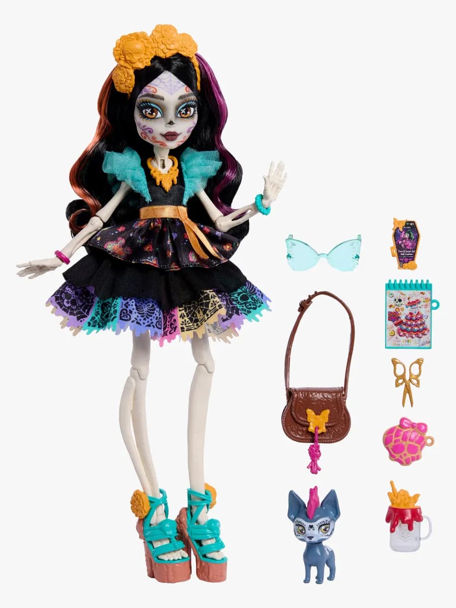 Monster High Core Docka Skelita Calaveras &  Candelita