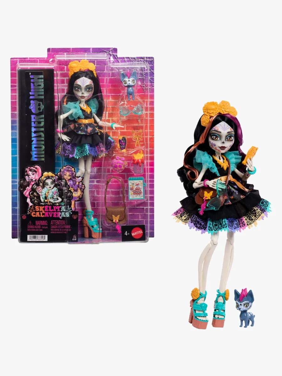 Monster High Core Docka Skelita Calaveras &  Candelita