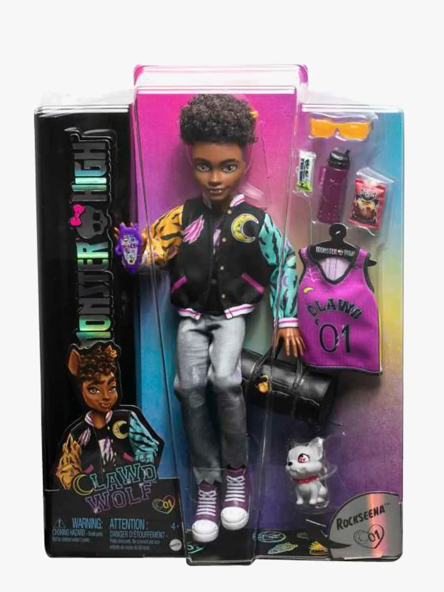 Monster High Docka Clawd Wolf
