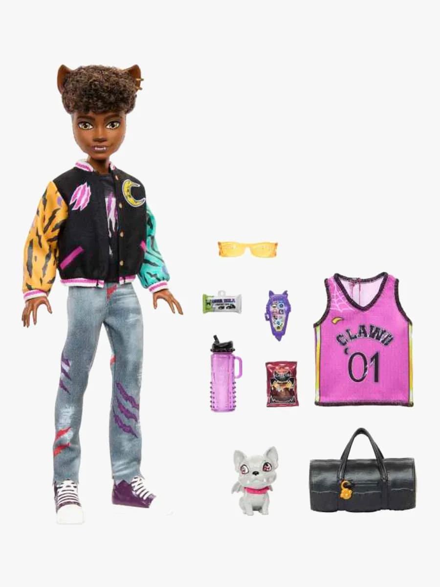 Monster High Docka Clawd Wolf