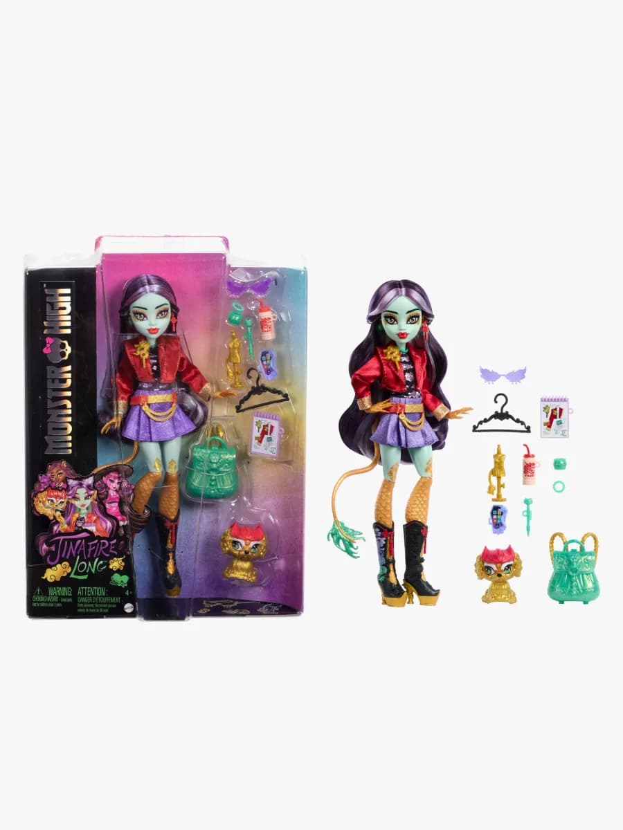 Monster High Docka Jinafire Long