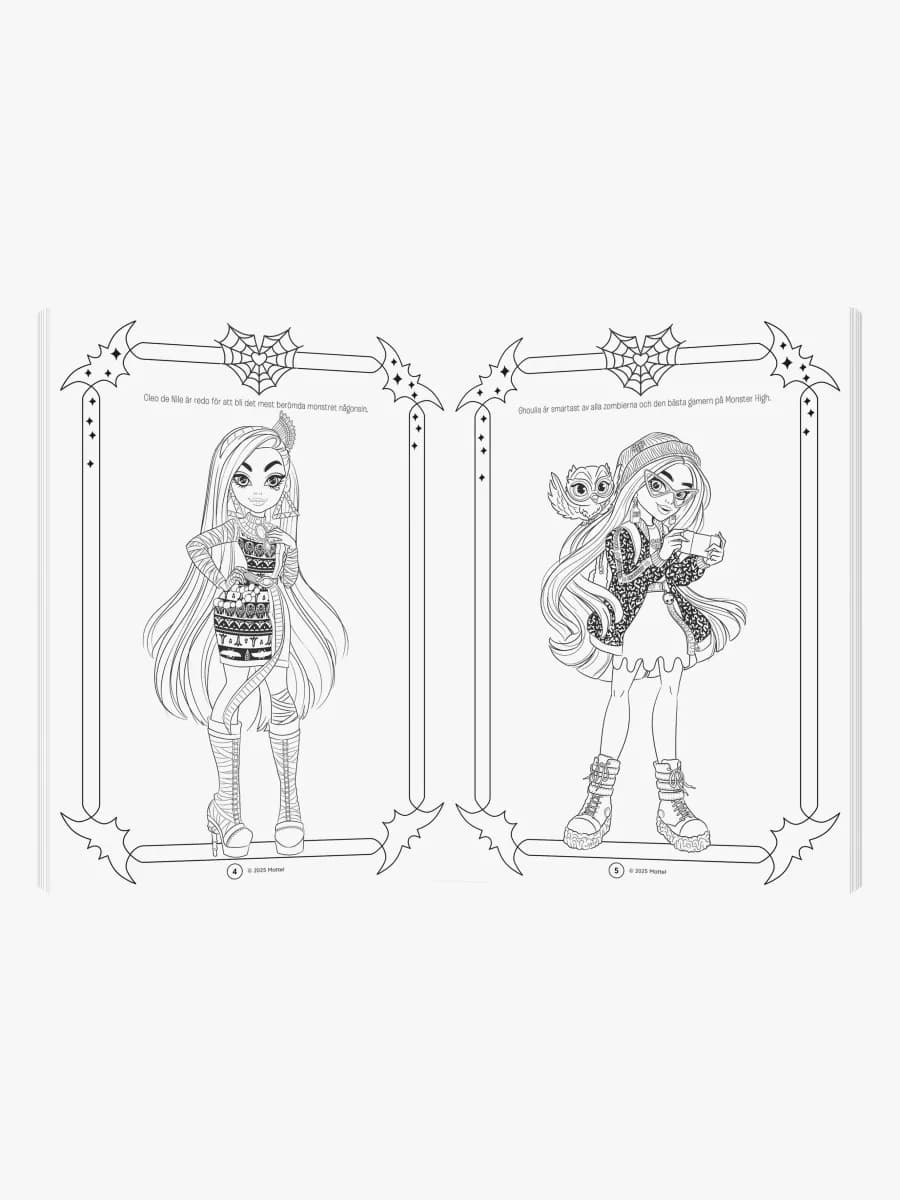 Monster High Målarbok