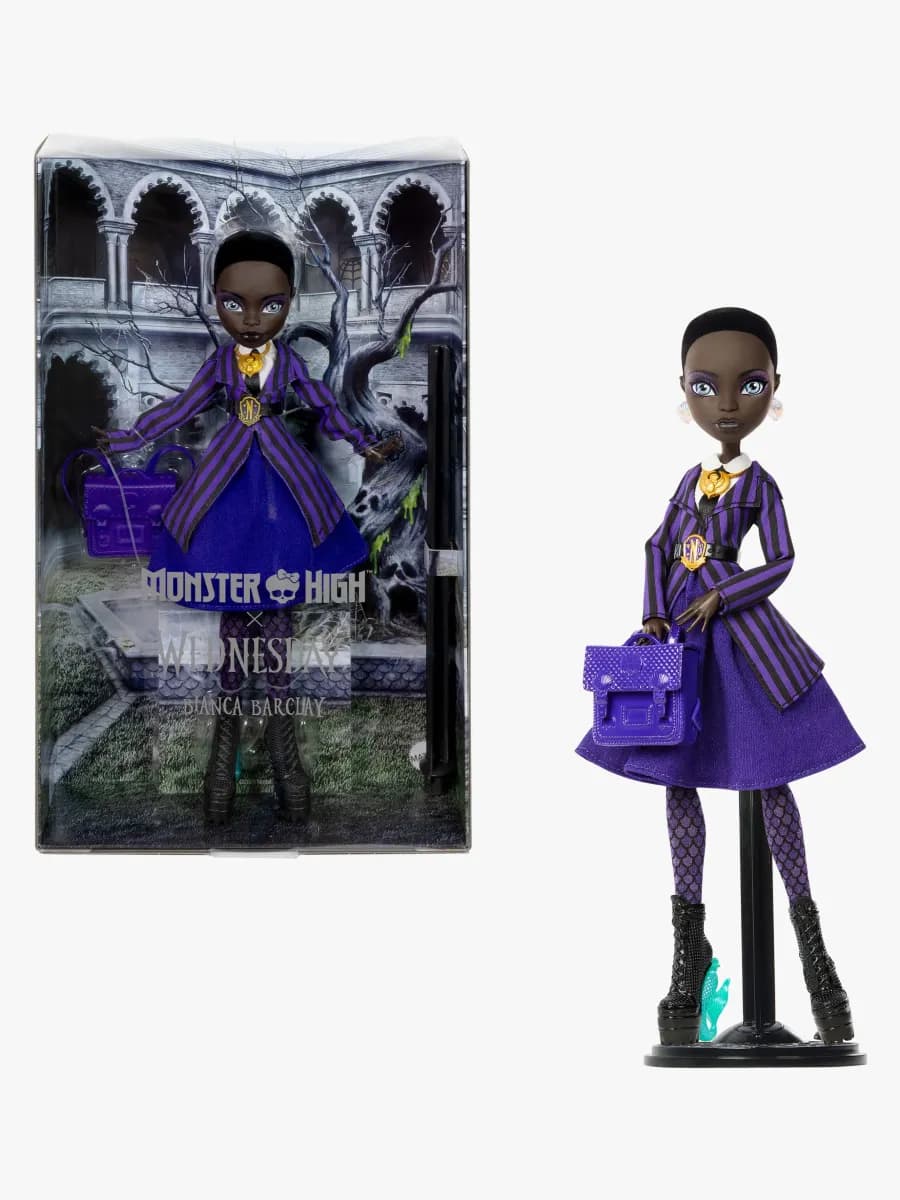 Monster High Modedocka Wednesday Bianca
