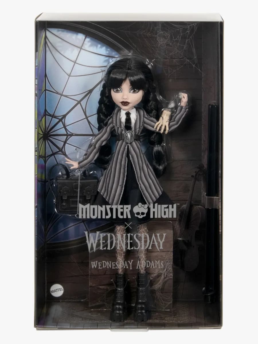 Monster High Wednesday Addams Docka