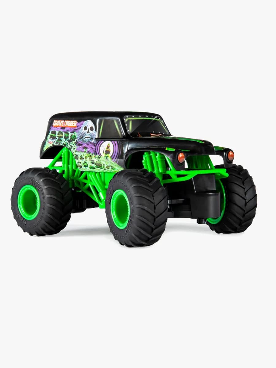 Monster Jam Radiostyrd Bil Grave Digger 1:24