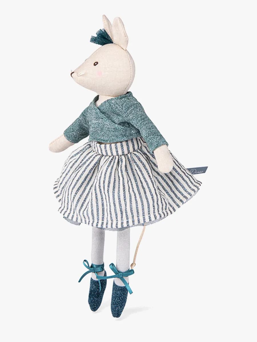 Moulin Roty  Mjuk Docka Mus Charlotte 30 cm