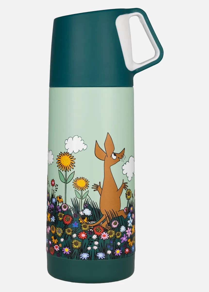 Mumin Äng Termos, Grön