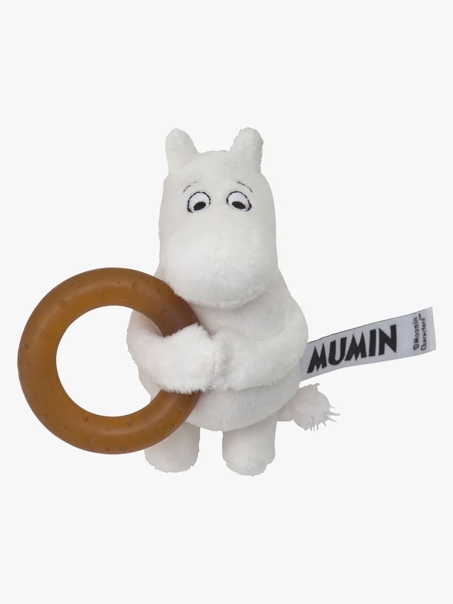 Rätt Start bitleksak med naturgummiring Mumin